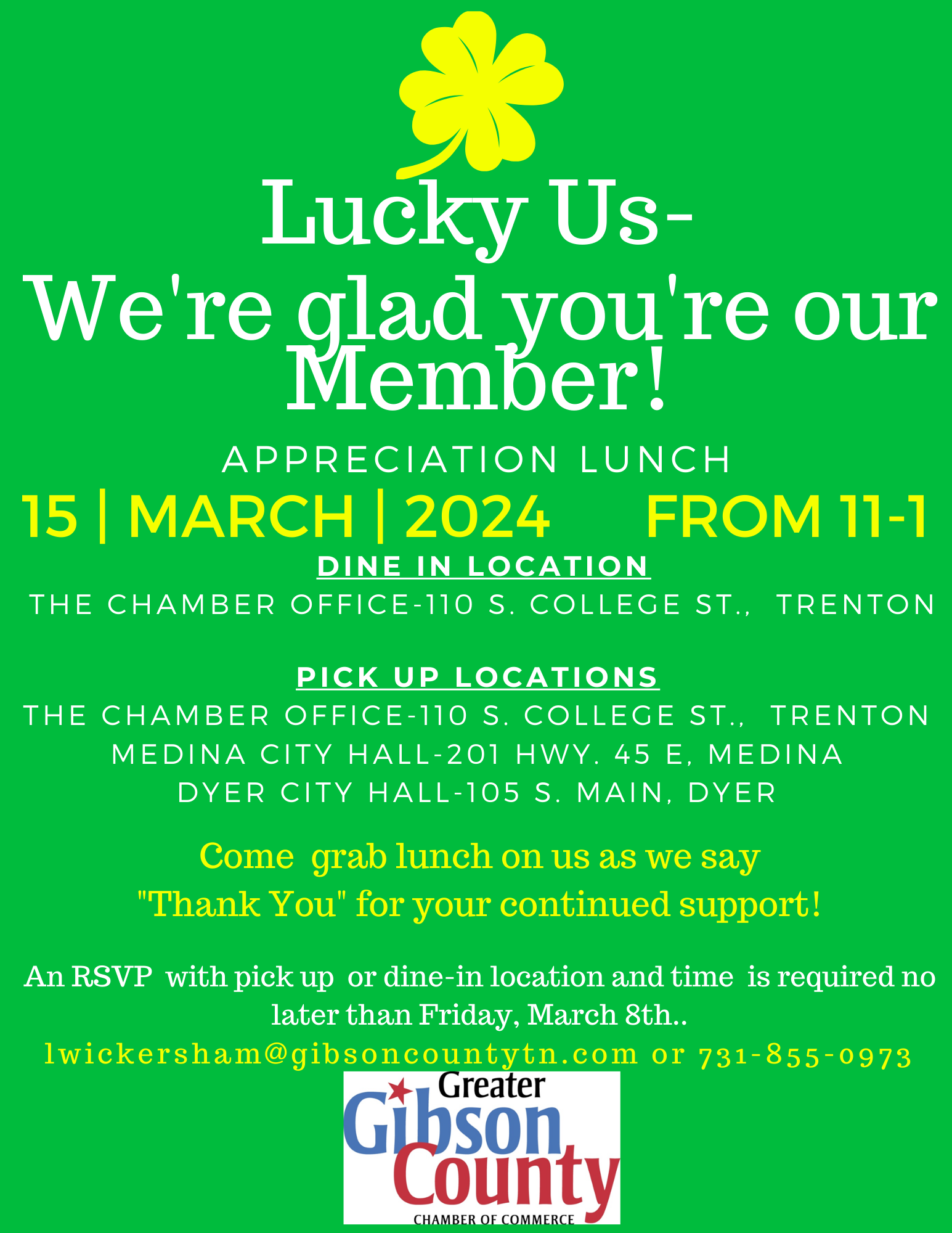 2024 Member Appreciation Lunch