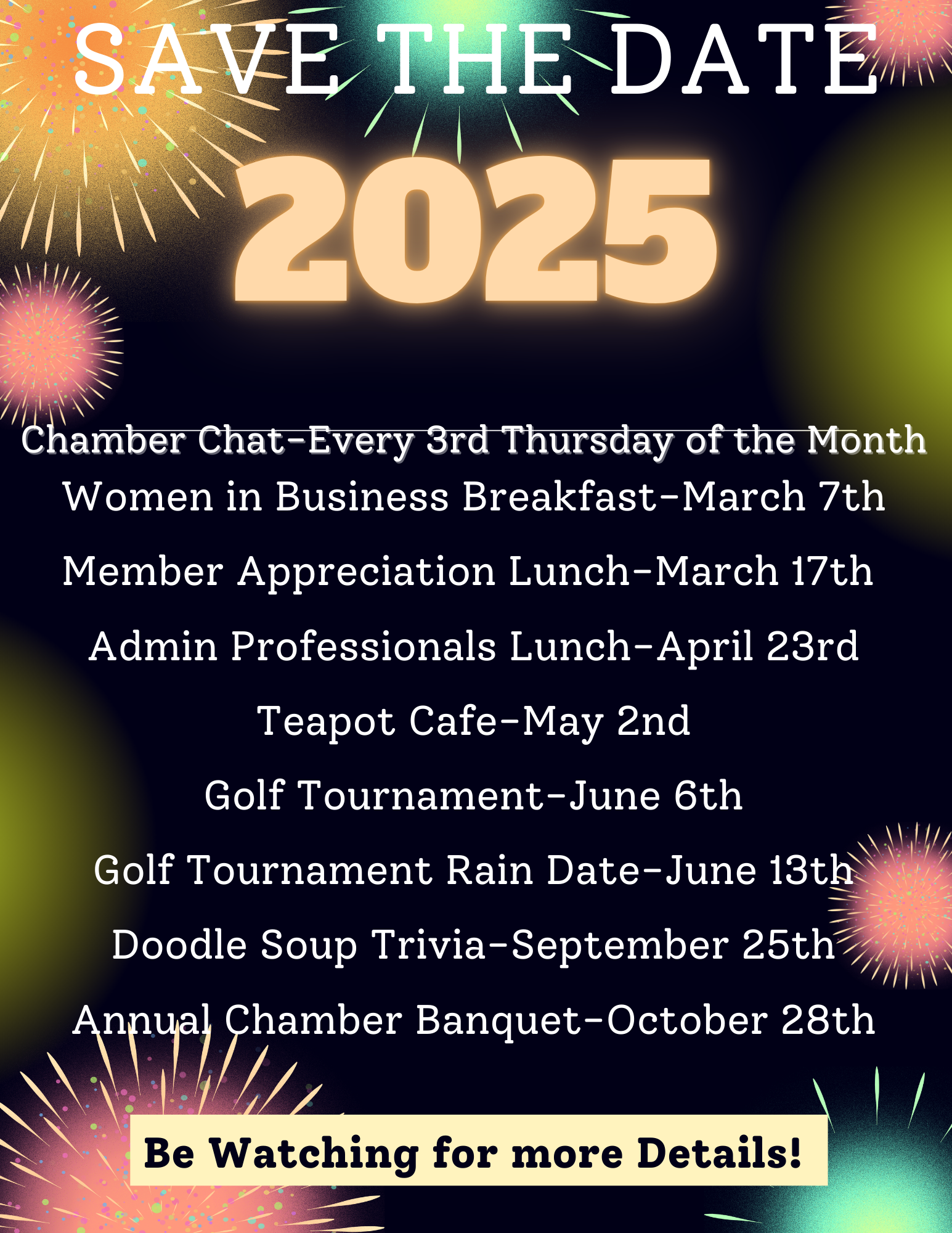 2025 Save the Date