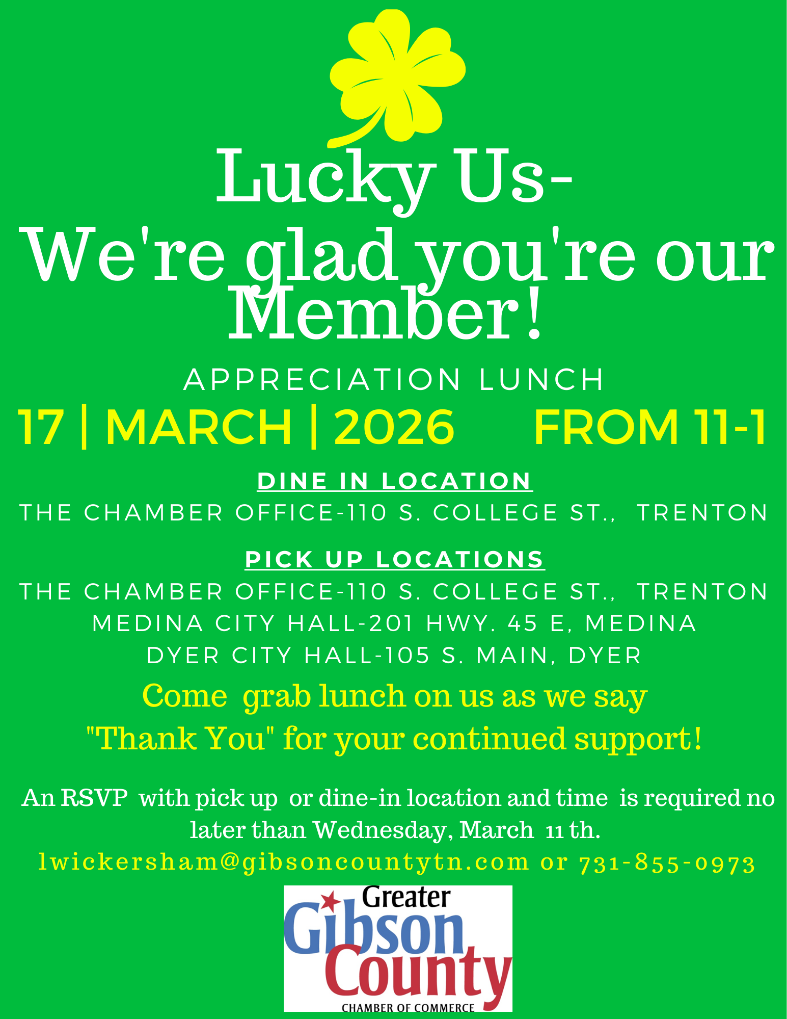 2026 Member Appreciation