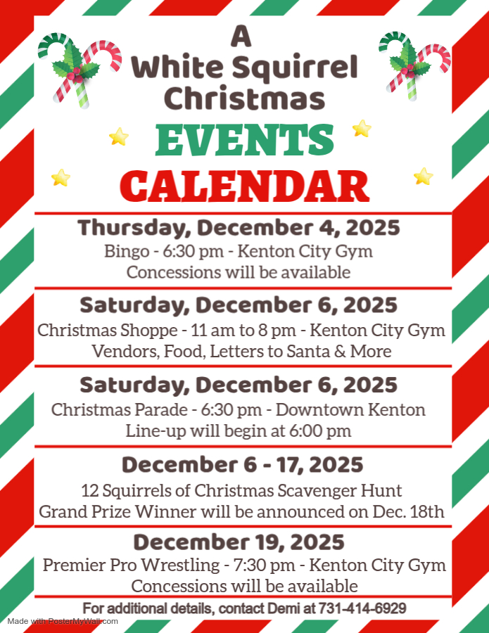 Kenton CHristmas Events