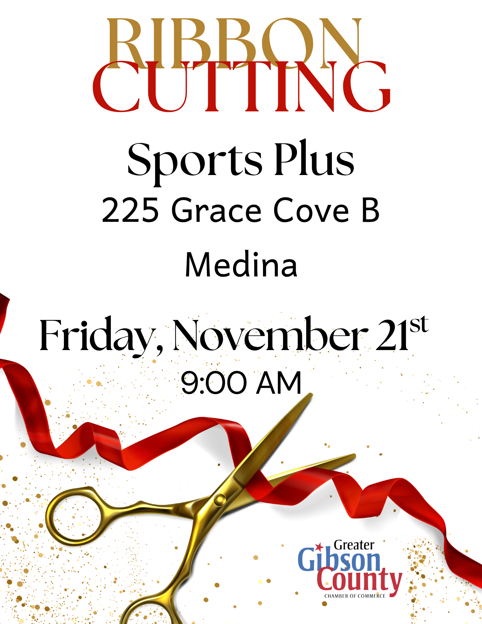 Ribbon Cutting Sports